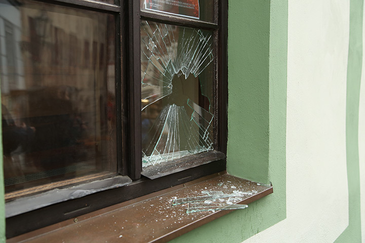 A2B Glass are able to board up broken windows while they are being repaired in Congleton.